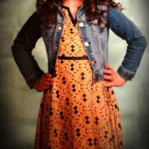 GB Girls (Gianni Bini) Dress size 7 with matching headband